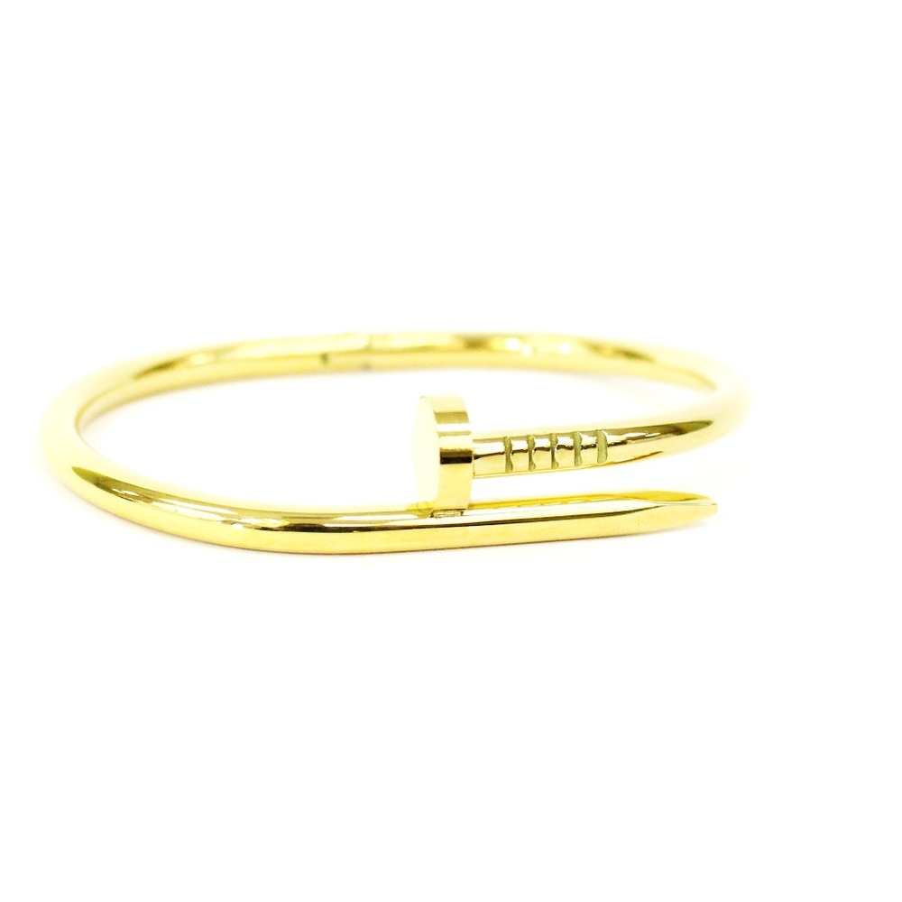 Designer Inspired Stainless Steel Nail Bracelet